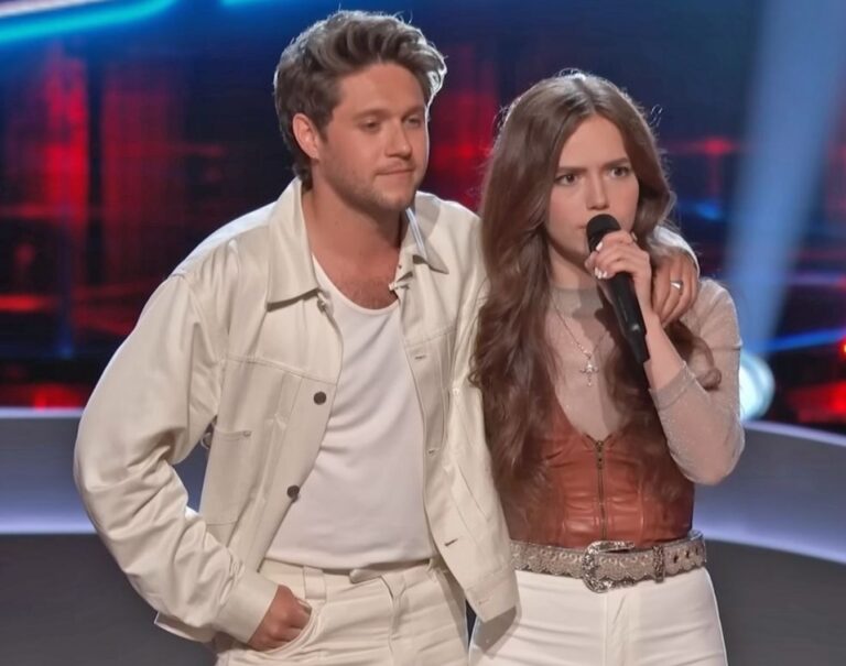 Les jurés de « The Voice » discutent de l’opportunité d’intégrer Mara Justine dans leur équipe en raison de son incroyable expérience lors des auditions à l’aveugle.