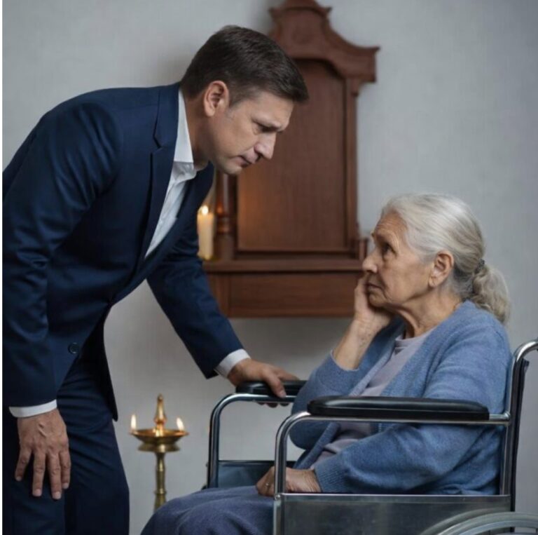 Un millonario visitó un asilo de ancianos para hacer una donación, pero jamás imaginó que allí encontraría a su madre, desaparecida desde hacía cuarenta años. Lo que ella le contó lo hizo llorar.
