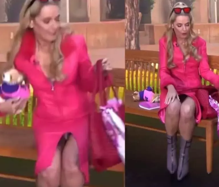 ¿Qué ocurrió cuando Savannah Guthrie se sentó en directo con un corto vestido rosa… y qué fue lo que los fans notaron de repente?