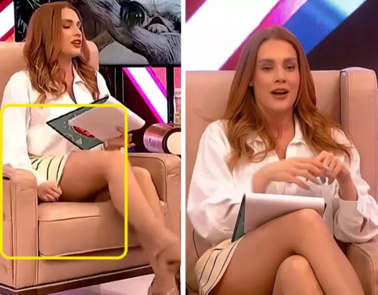A-t-elle oublié que la caméra tournait encore ? Cette animatrice a provoqué une véritable agitation en direct ! Un mouvement qui a complètement désorienté la caméra !