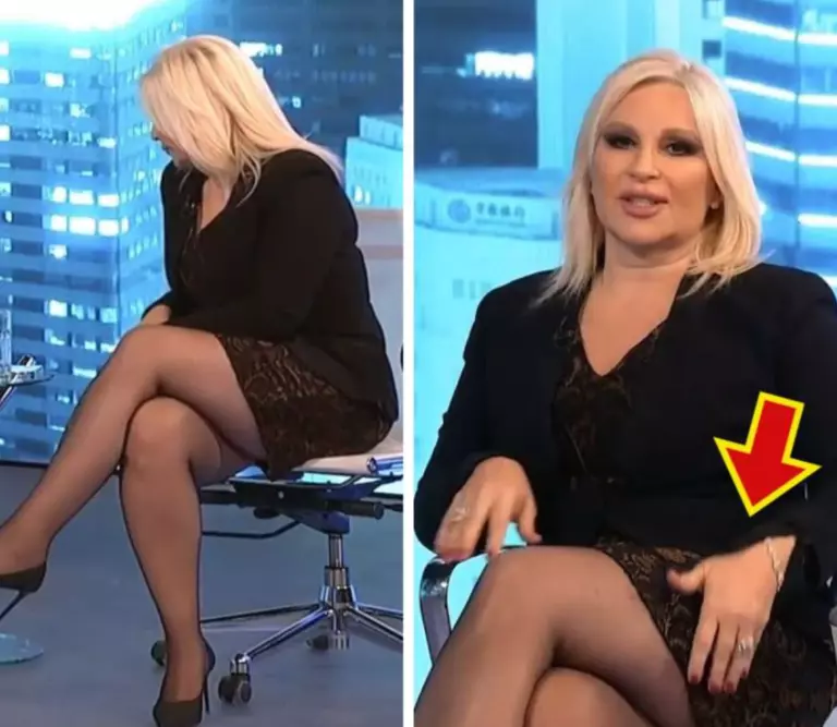 El gesto que fascinó a los espectadores: cómo una invitada captó todas las miradas en una emisión televisiva en directo.