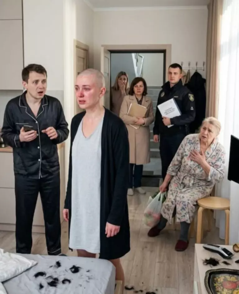 Ma belle-mère m’a coupé les cheveux pendant que je dormais. Au matin, un silence total régnait dans tout l’appartement.