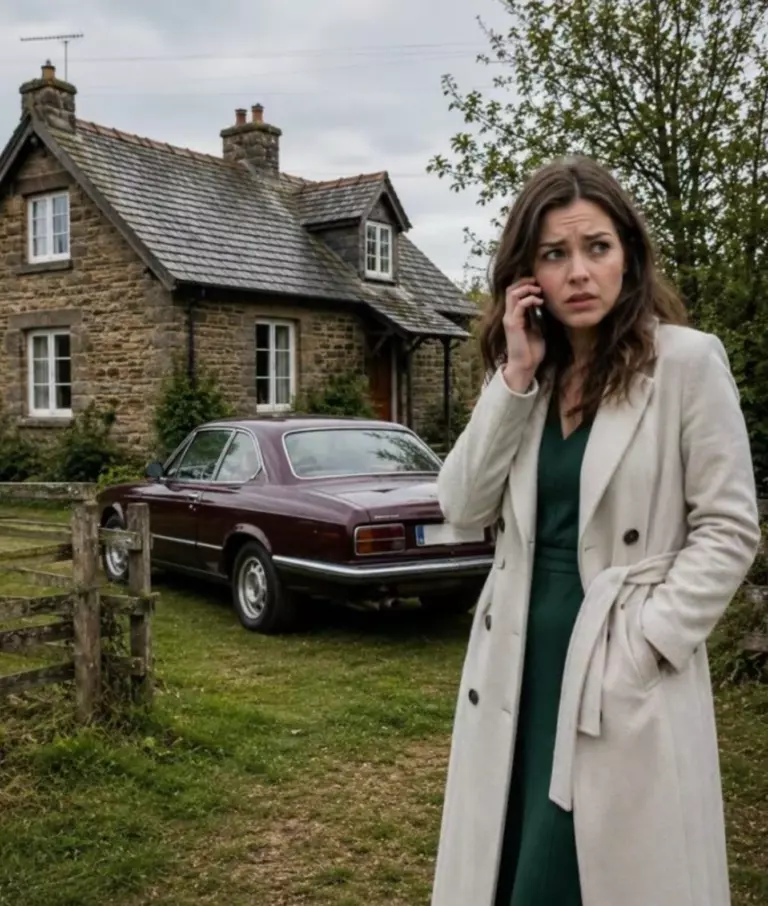 Nina est arrivée un jour plus tôt dans la maison de vacances de sa sœur et a remarqué la voiture de son mari près de la clôture.