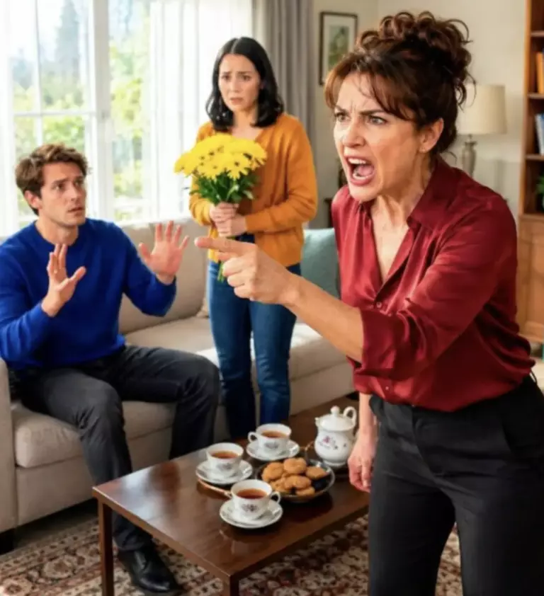 — Peu m’importe ce que ta mère lui a promis ! Mon appartement n’ira pas à ta sœur, et la discussion s’arrête ici !