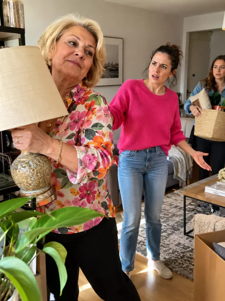 “You two are doing well anyway. You won’t even notice if we take a few things,” my mother-in-law said, pointing at my furniture. I looked at her and replied, “Then let’s start with your house.”