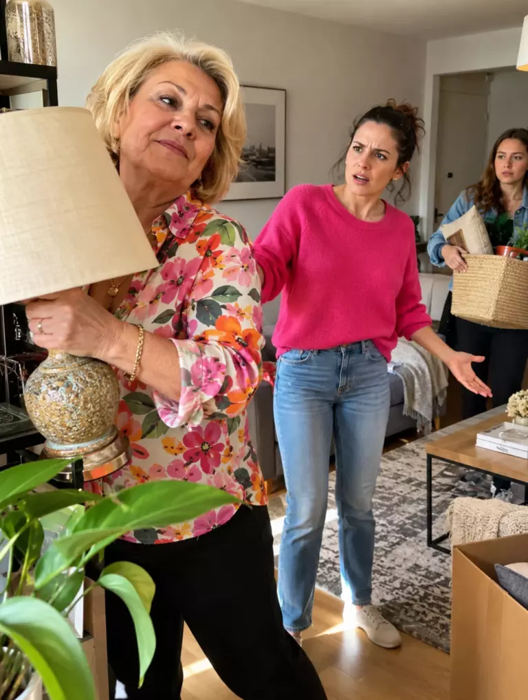 «A ti te va bien, ni siquiera notarás si nos llevamos algunas cosas», dijo mi suegra mientras señalaba mis muebles. La miré y respondí: «Entonces empecemos por tu casa».