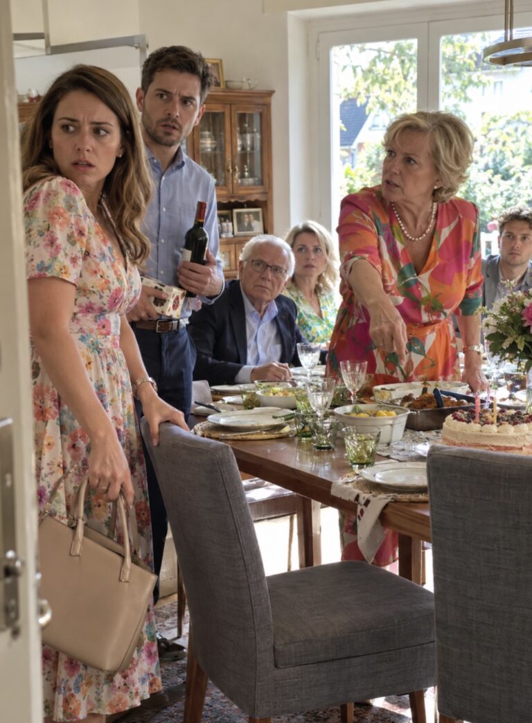 « Ne t’avise pas de t’asseoir à notre table familiale ! » lança ma belle-mère. J’allais partir lorsque son mari prit soudain la parole.